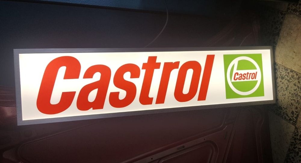 Reclame Luminoso Castrol/Pirelli/Porsche