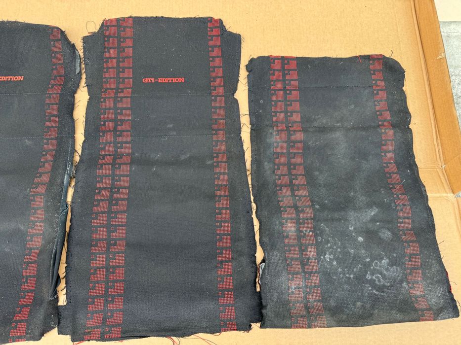 Tecido dos bancos frontais GTI Edition Original
