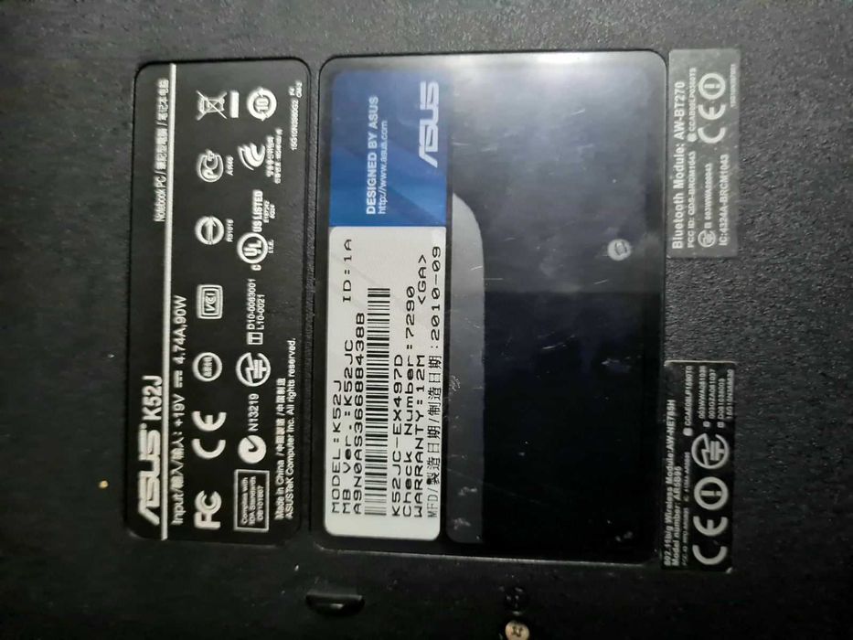 Ноутбук ASUS k52j