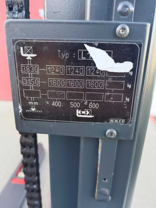 Навантажувач Електро Штабелер 1147 Linde L16 1,6т 326 см