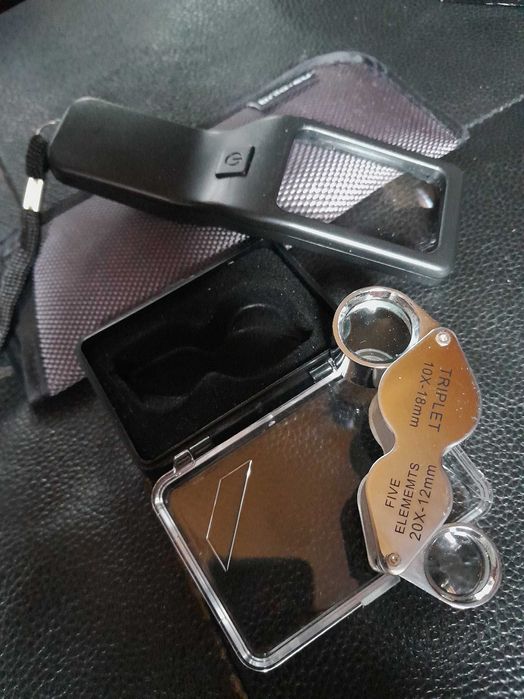 Szkło powiększające Lupa led cena za 2szt