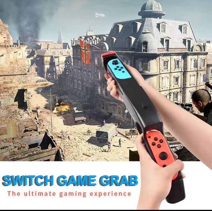 Nintendo Switch  Nerf Legends + Game Gun