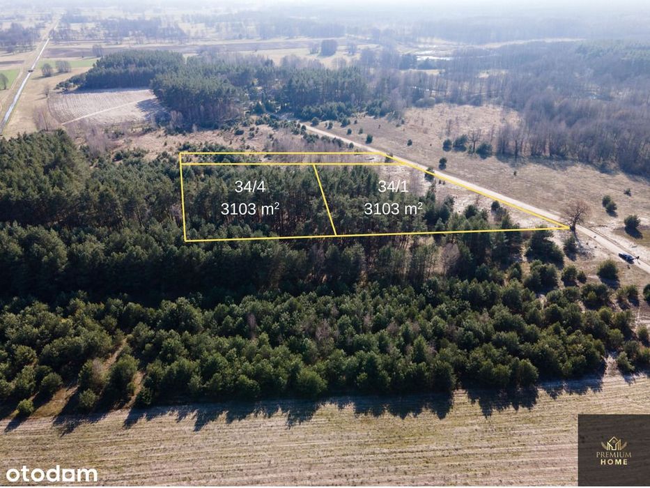 Działki nad dorzeczem warty, blisko Term Uniejów!