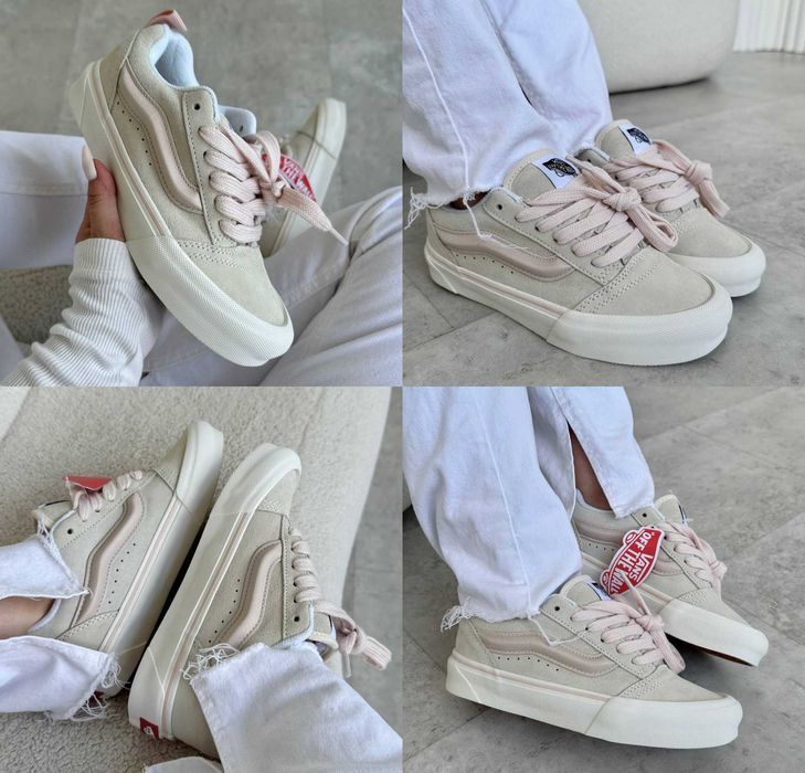 Женские кеды Vans Knu Skool Sorbet Pastel Pink 36-41 Хит Сезона! Топ