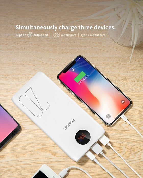 Powerbank romoss sw20 pro - 20000mah