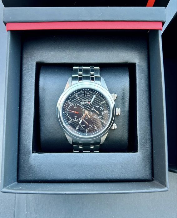 Relógio Sector 670 Chronograph 45mm – Como Novo c/ Caixa e Fatura