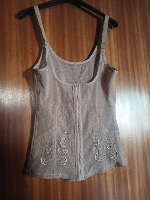 Cinta bege xl com renda