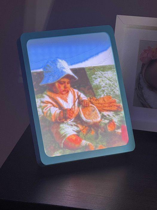 Fotografia personalizada (liphophane)