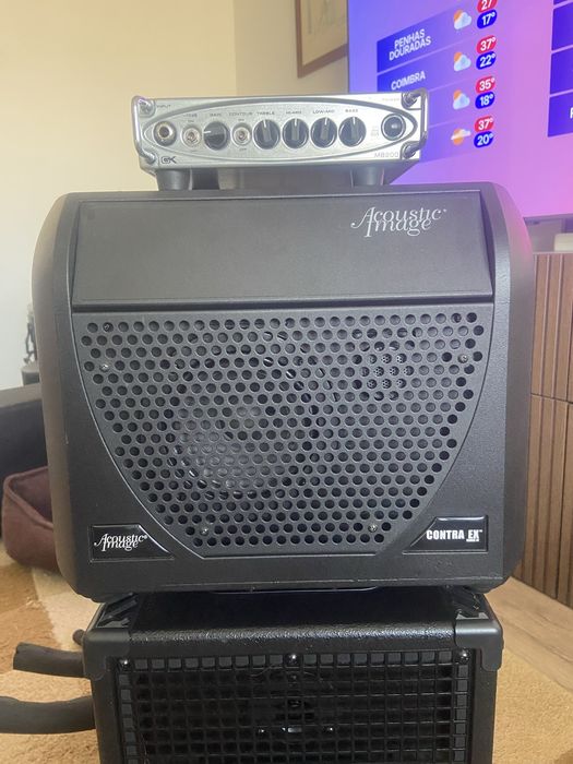 Gallien Krueguer MB200 amplificador para baixo