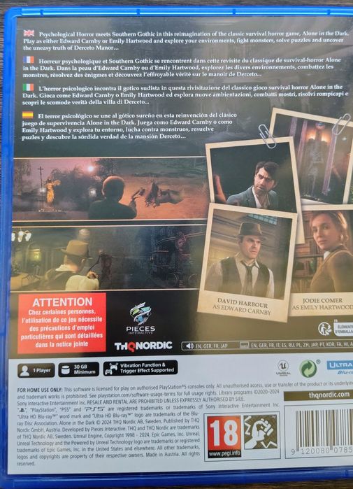 Alone in the Dark PS5 (PL)