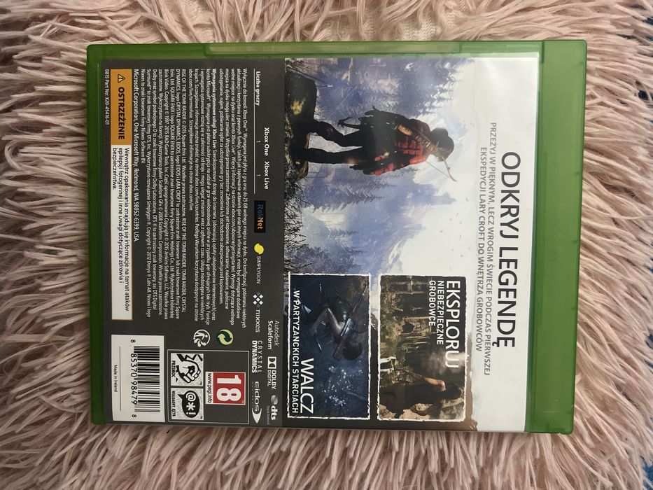 Rise of the tomb raider PL xbox one s x series s x