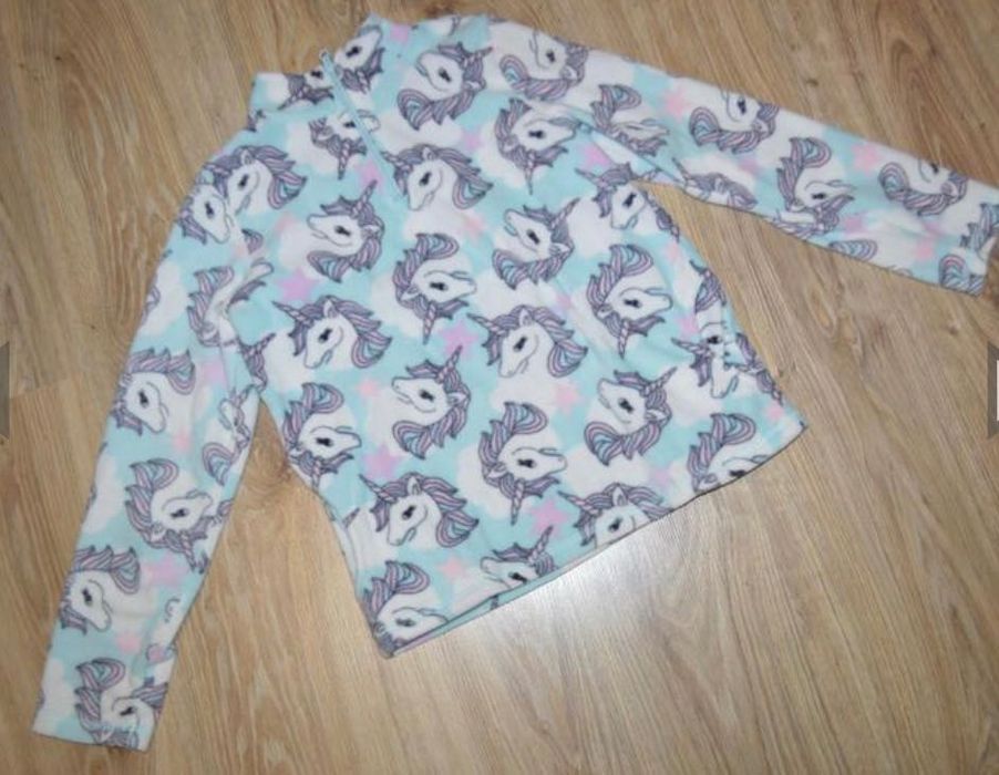 Флісова кофта з єдинорожками від Children's Place