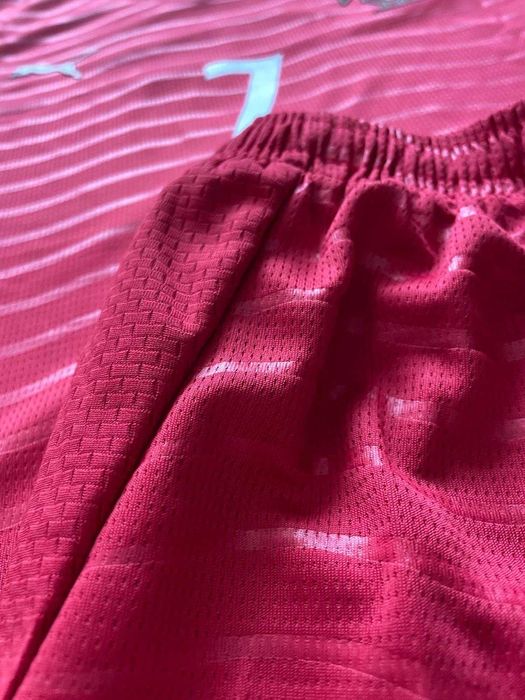 Equipamento Crianças Portugal Vermelho Ronaldo