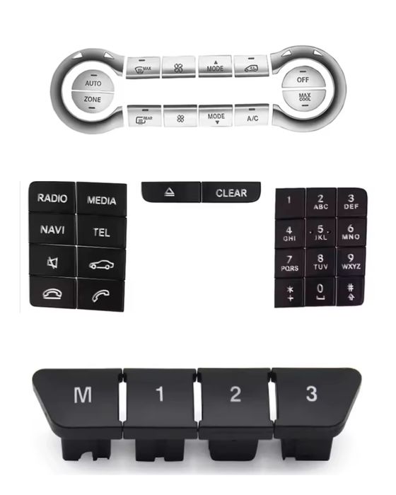 Mercedes кнопки склопідйомника та керма W204 W205 W212 W166 W117 W154