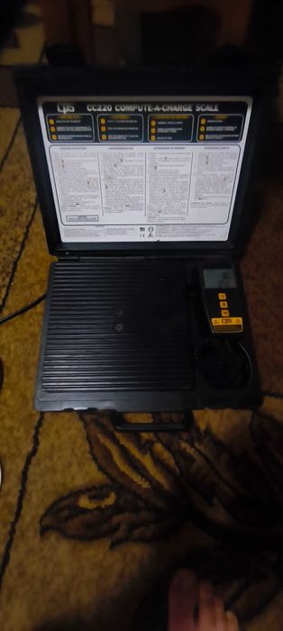 Електронні ваги для заправки та рекуперації холодоагенту CPS CC220Е