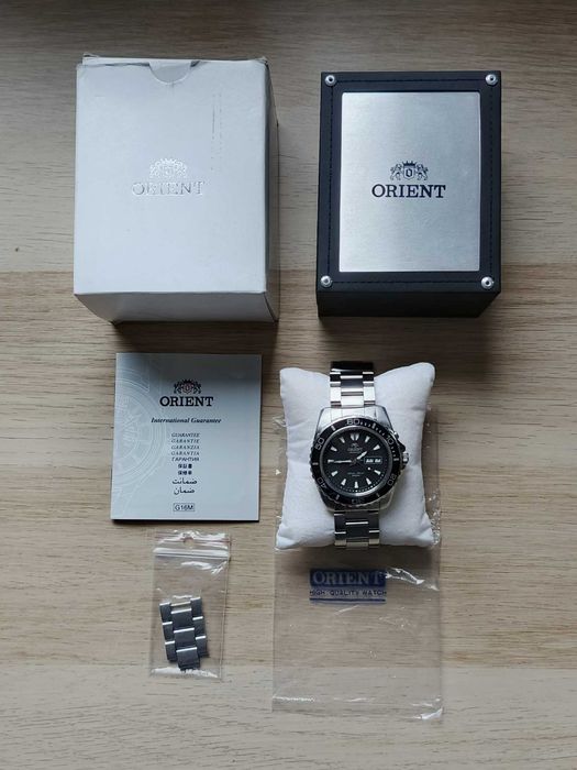 Zegarek Orient Mako XL (Big Mako) Automatic diver automatyczny czarny