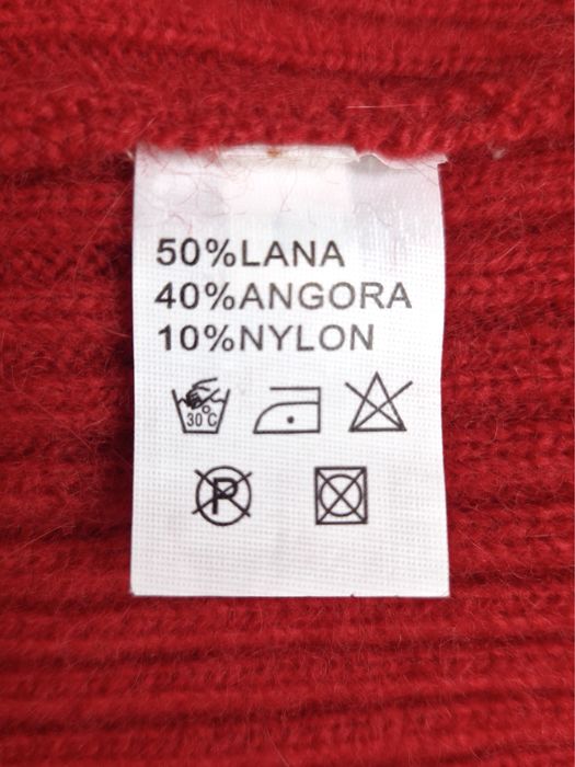 Włoski sweter z kulkami Christina Dea roz. S\M