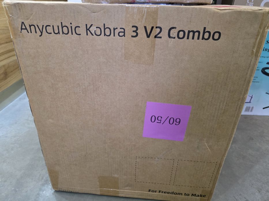 3D-принтер Anycubic Kobra 3 V2 Combo + Hotend + з пластиком