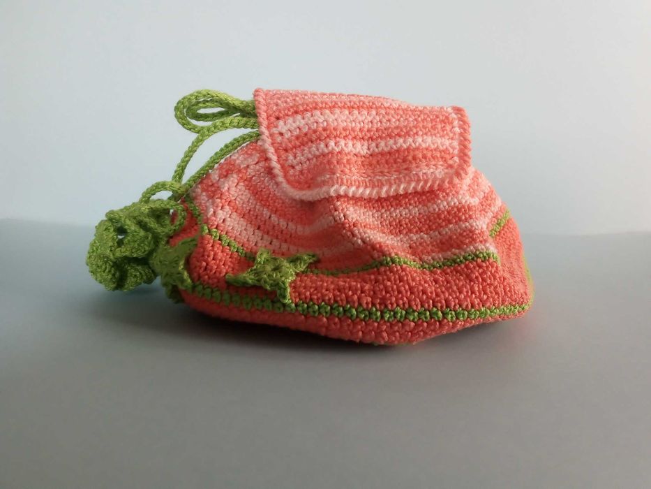 Bolsa multiusos de crochet