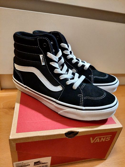 Trampki Vans wysokie nowe