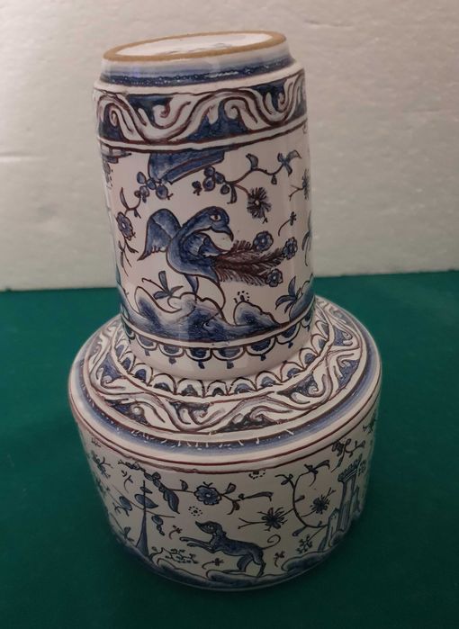 Garrafa e Copo de Cerâmica, Arcer, Coimbra, Séc. XVII