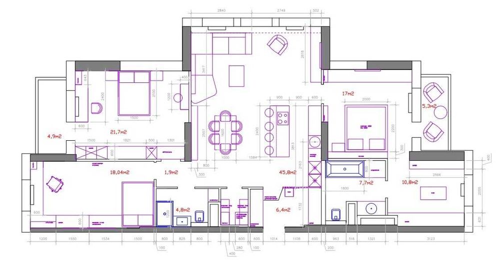 3 кімнатна Туманяна 15а Русанівка метро Лівобережна VIP ремонт 143мкв