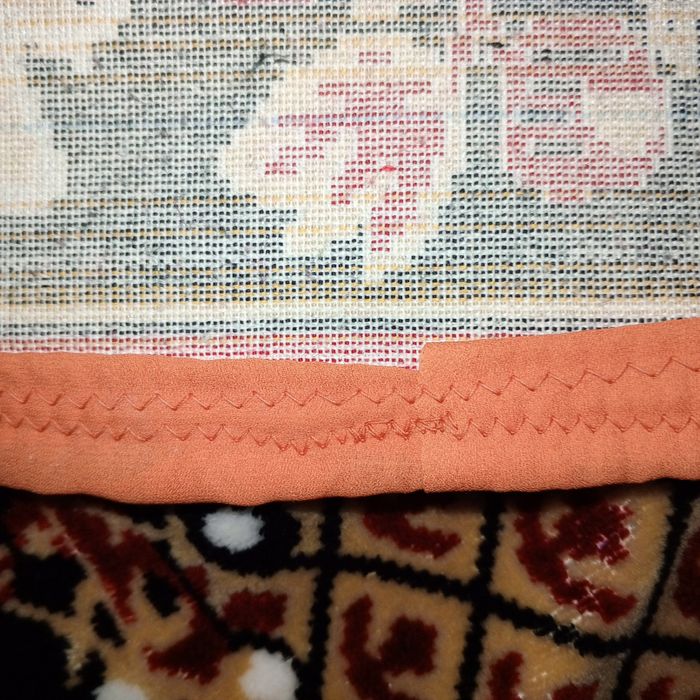 PRL narzuta dywanowa czerwona