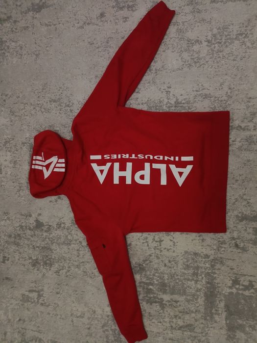 Худак Alpha industries big logo