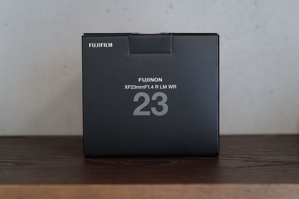 Fujifilm 23mm f/1.4 WR lens. Like new, with original packaging