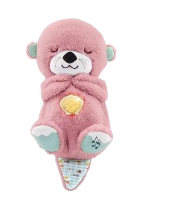 Интерактивная игрушка‼️музыкальная дышащая выдра ночник сонник для сна