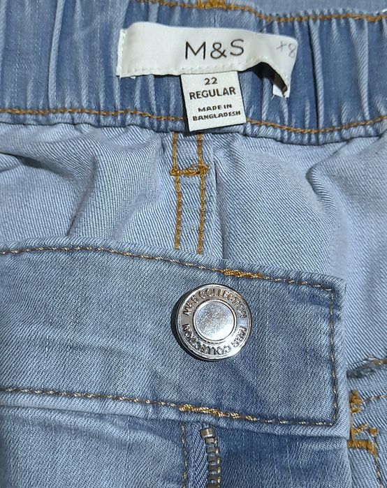 Ого-го какой размерчик новые стрейчевые джинсы джоггеры батал