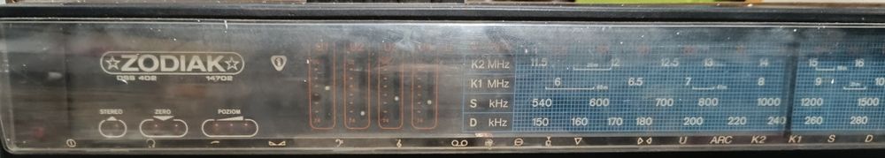 Radio Zodiak firmy UNITRA