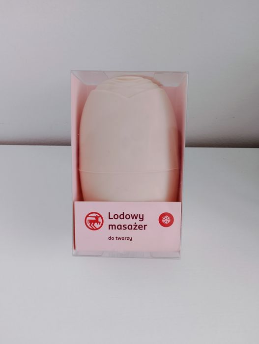 lodowy masażer do twarzy, silikonowa forma służąca do zamrażania wody