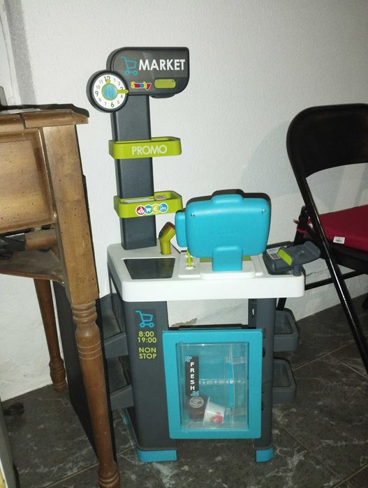 Mini Mercado Criança c/carro de compras