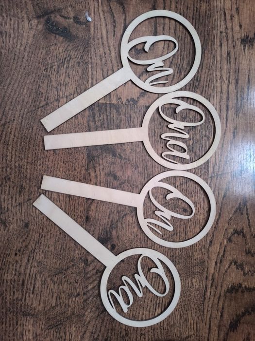 tabliczki weselne dla pary młodej do oczepin