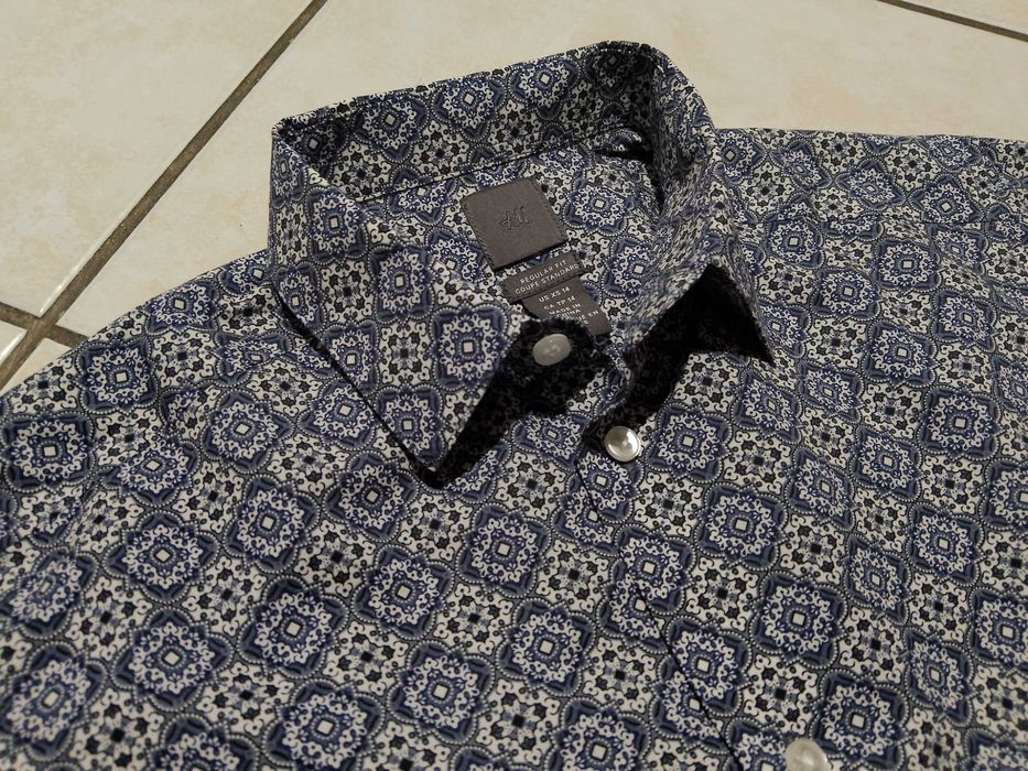 H & M - NOWA! Markowa Koszula Męska rozmiar XS