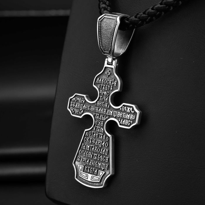 Масивний срібний хрестик 26.4 грама (артикул 04)