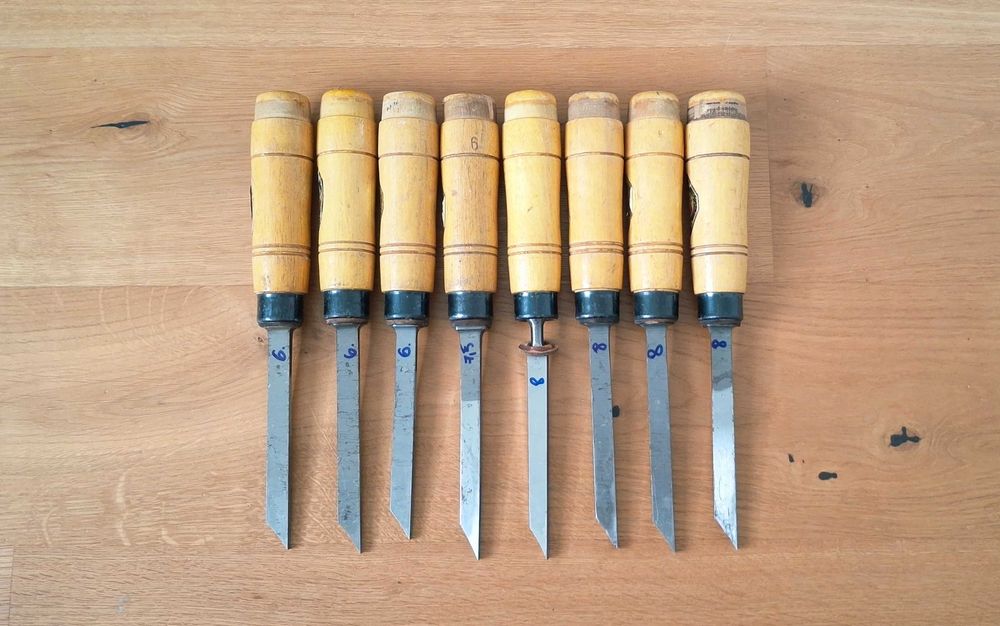 Kirschen dłuta nero ciesielskie stolarskie