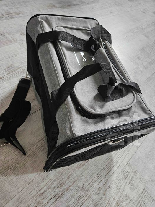 Transporter torba transportowa dla psa kota królika świnki szary