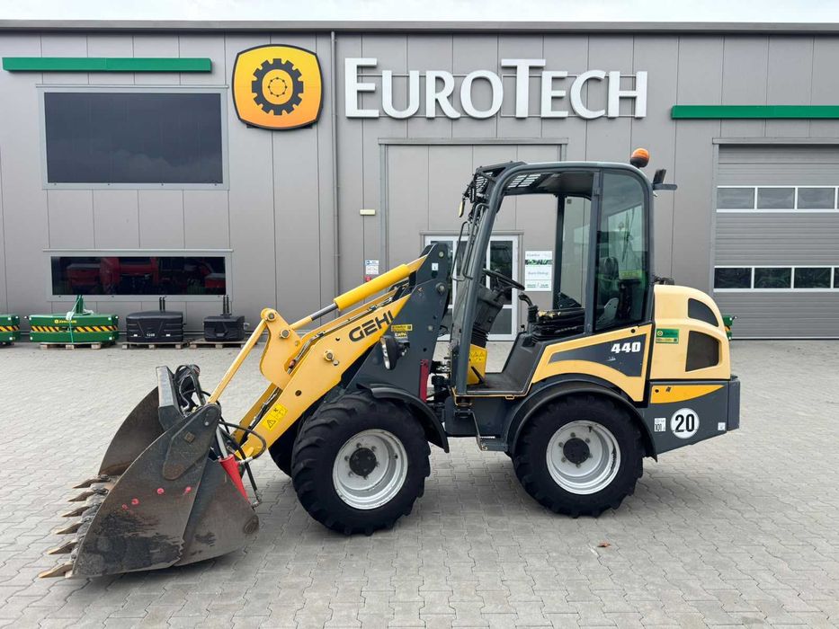 Ładowarka przegubowa Gehl AL440 łyżka hydrauliczna Schaffer Manitou Weidemann