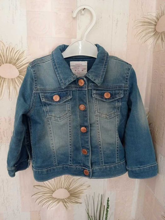 Дитяча джинсова курточка