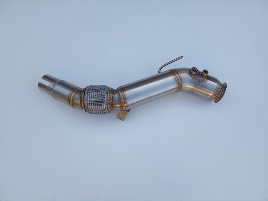 Downpipe BMW M57N i M57N2 - e90, e60, e46 opcja 4 cale z wyjściem na 3
