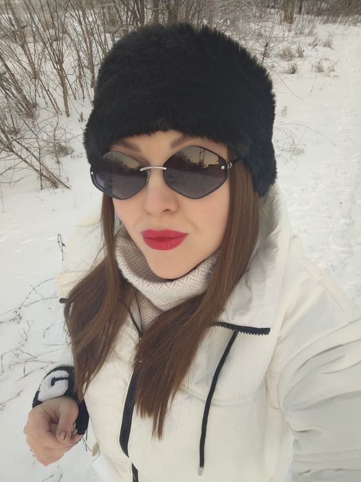 Пов'язка на голову з  хутра чорна хутряна хутрова