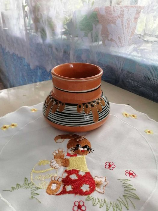 Ваза обливна кераміка