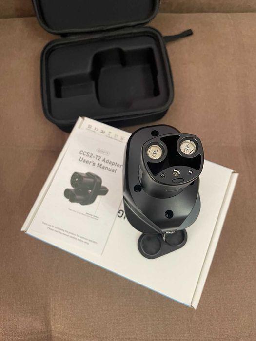 Перехідник CCS Combo 2 + type2 - tesla DC + AC адаптер 400А