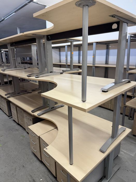 Biurka ,narozne 160/120 uzywane ,poleasingowe