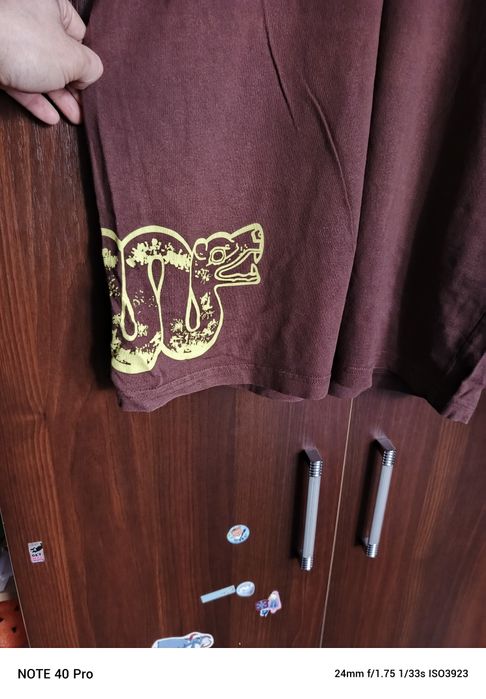 Koszulka Vistula XL brązowa bluzka t-shirt