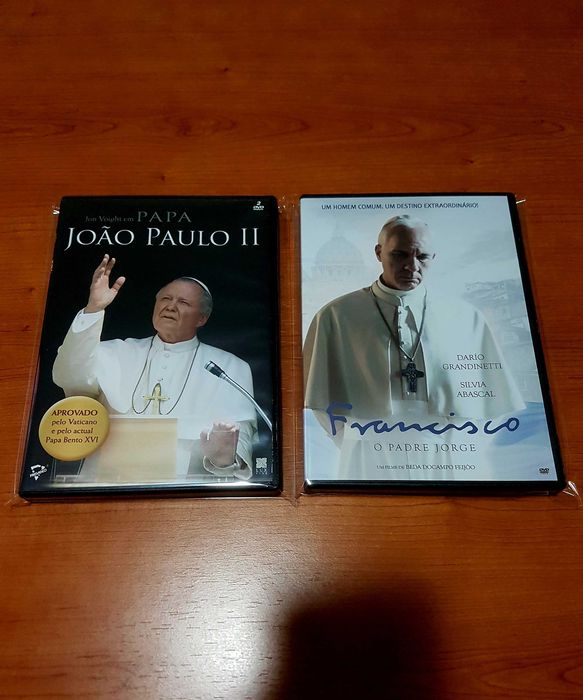 PAPA JOÃO PAULO II Ed. Especial 2dvds + FRANCISCO -O Padre Jorge NOVOS