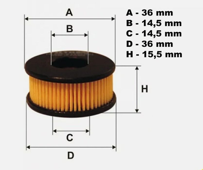 Filtro estado líquido e gasoso GPL/LPG/CNG Landirenzo 14 mm
