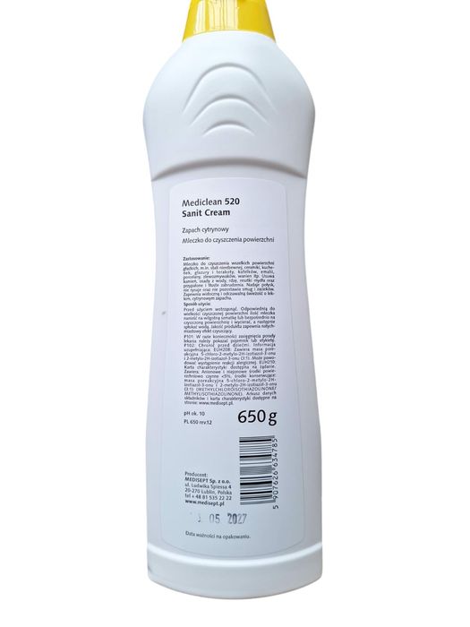 Mediclean 520 sanit cream 650g 1 szt